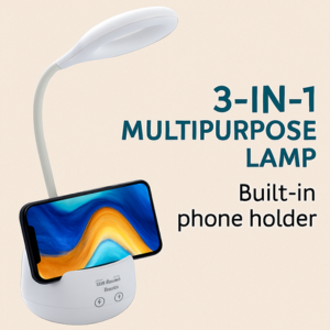 Desk LED Lamp with Pen Stand