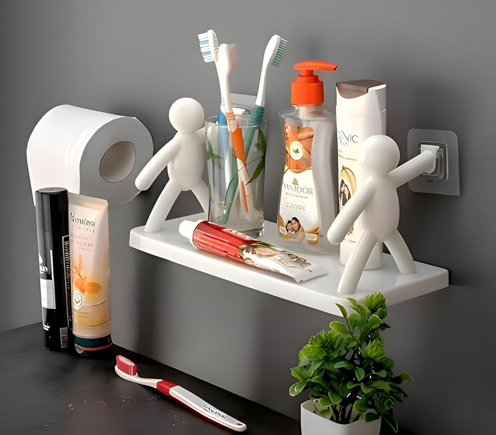 Bathroom Stand - Strong and long lasting - No Drill - Free Shipping across India