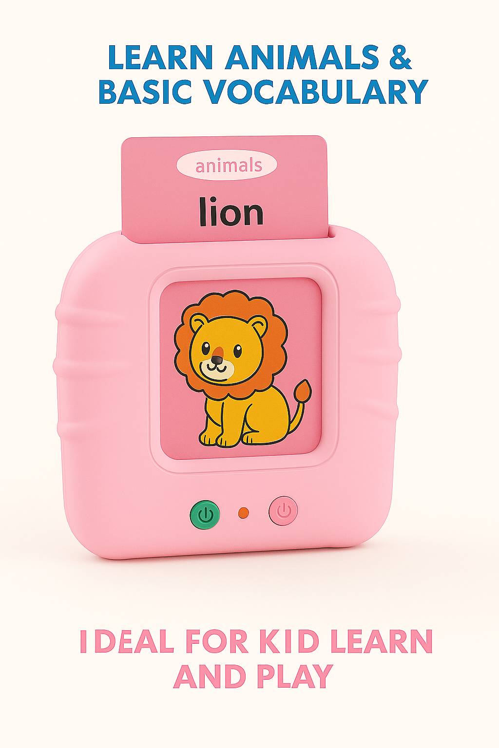 Talking Flash Card Reader for Kids