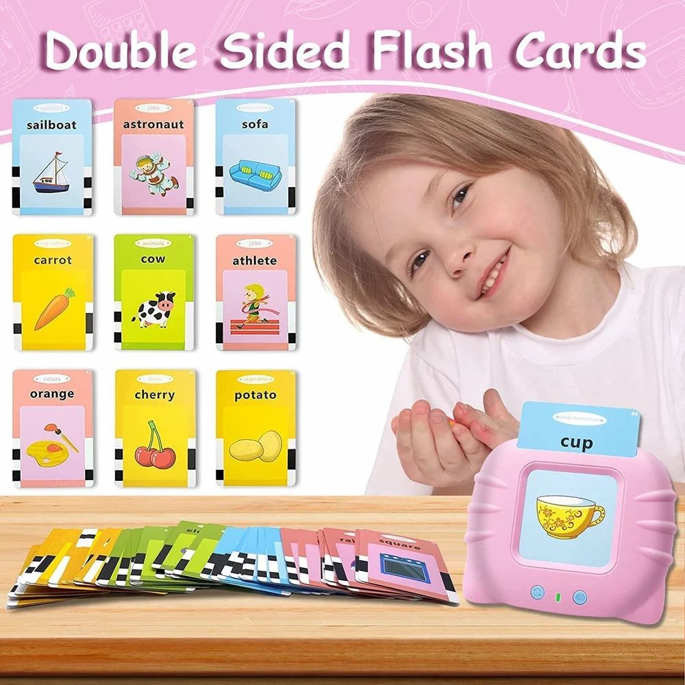 Talking Flash Card Reader for Kids