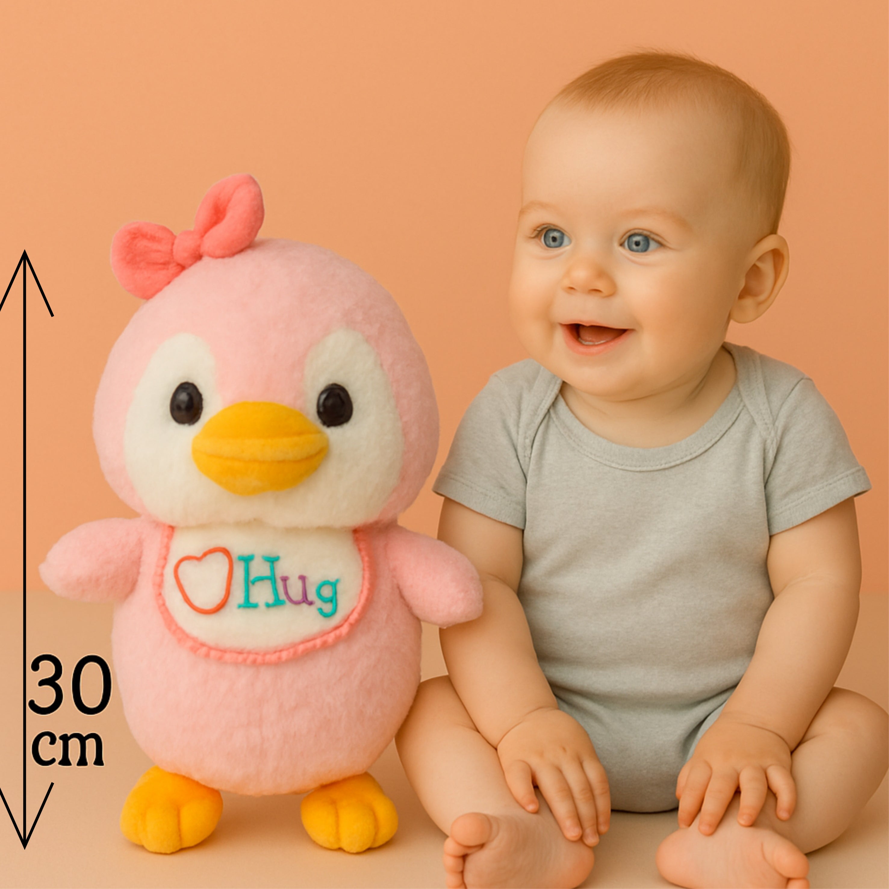 Hug Penguin Plush Toy